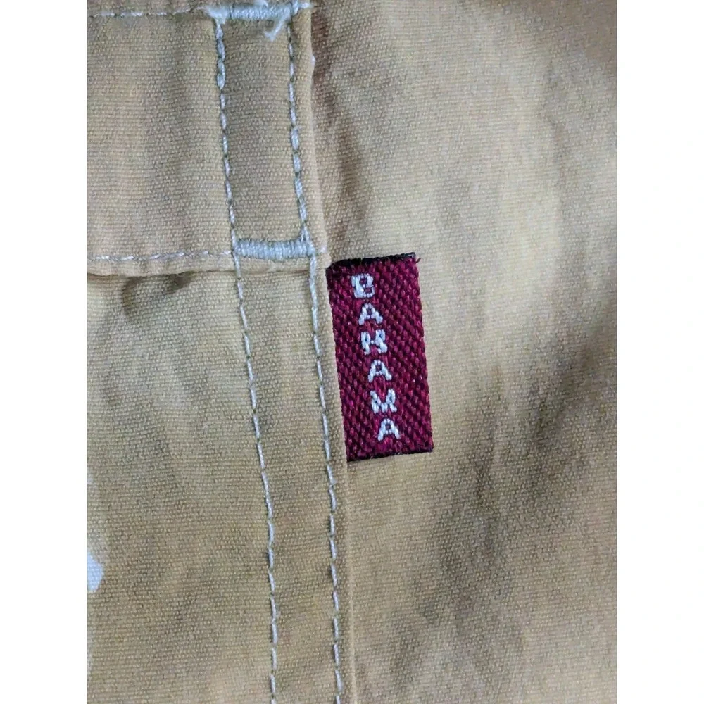 Tommy Bahama Mens Paradise Nation Tiki Swim Trunks XXL Tan Gray‎ Vintage Ombre